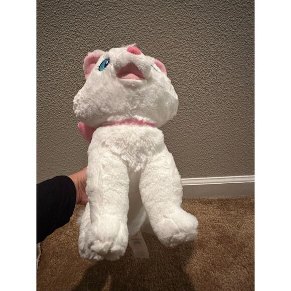 NWOT Disney Aristocats Marie Plush White Cat Stuffed Animal Toy 18" Kitten Bow - Picture 10 of 10